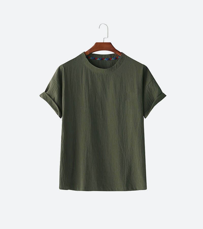 image-2-Green Men's Shirt